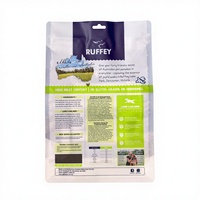 Sachet d'emballage personnalisé imprimé sur mesure en résine PET de qualité alimentaire, à huit soudures, avec fermeture éclair, pour aliments chauds, snacks pour bébés, café, noix