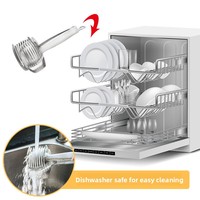 Trancheuse manuelle en acier inoxydable 304 pour citron, tomate, oignon, pomme de terre, œufs conservés et fruits
