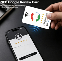 Carte intelligente RFID NFC vierge en plastique PVC PET ABS Hico CR80 30Mil à bande magnétique 3 pistes pour cartes de visite, jet d'encre, 1k