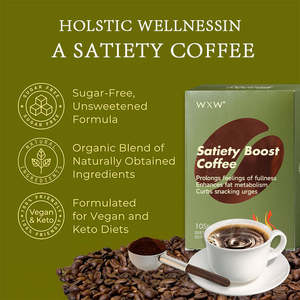 Offre Spéciale minceur sans sucre collagène vert extrait de grain de café perte de poids poudre de café soutien énergétique - Product Image 4