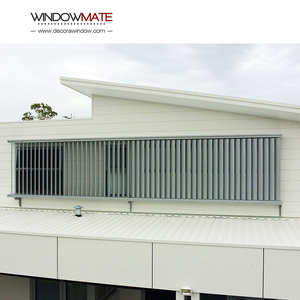 Matériaux de construction Mur extérieur Façade Métallurgie Pare-soleil en aluminium Volets pour fenêtre - Product Image 2