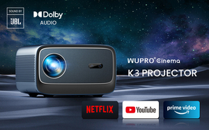 Proyector Portátil Wupro/ODM K3 en Oferta, Sistema Operativo Linux, BT, Wifi, 800 ANSI Lúmenes, 1080P FHD, Compatible con 4K, Cine en Casa, Proyector Inteligente - Product Image 3
