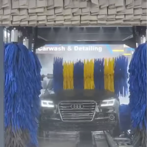 Machine de lavage de voiture à tunnel Kaistar 14 brosses, entretien réduit, brosses industrielles, lavage de voiture à tunnel - Product Image 1