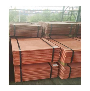 Certified 100% Pure Copper Cathode Cutting & Welding Processing Service 125kg/piece 99.97% Cu Ready for Sale - Product Image 5