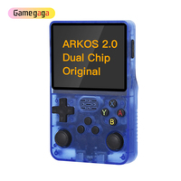 Console de jeu portable Arkos R36S originale, plus de 15000 jeux, 64 Go, écran rétro de 3,5 pouces, lecteur de jeux vidéo de poche, RAM 1 Go, 640x480, Consola PS1