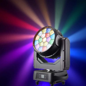 Lumière de scène zoom à œil d'abeille imperméable, contrôle DMX, tête mobile pour mariage, discothèque, événement, club, DJ, bar, théâtre - Product Image 1