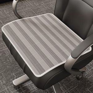 Cojín de asiento Interior de coche de una sola pieza de verano, alfombrilla de ratán de Color sólido fresco transpirable, almohadas de madera para el hogar, cojines de asiento - Product Image 3