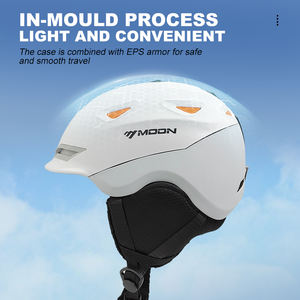 <span class=keywords><strong>Casque</strong></span> mobile de <span class=keywords><strong>planche</strong></span> <span class=keywords><strong>à</strong></span> <span class=keywords><strong>neige</strong></span> Abs + EPS très efficace avec amorti et absorption des chocs pour les sports d'hiver - Product Image 4