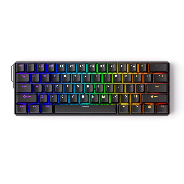 MonsGeek FUN60 Ultra TMR/HE Cross-Compatible With Mainstream Magnetic Switches 8K Polling Rate Aluminum CNC Case Gaming Keyboard