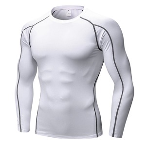 <span class=keywords><strong>Maglietta</strong></span> da uomo all'ingrosso per allenamento Fitness a compressione <span class=keywords><strong>maglietta</strong></span> <span class=keywords><strong>attillata</strong></span> da palestra sportiva sportiva Bodybuilding manica lunga <span class=keywords><strong>maglietta</strong></span> <span class=keywords><strong>nera</strong></span> da ginnastica <span class=keywords><strong>attillata</strong></span> - Product Image 3