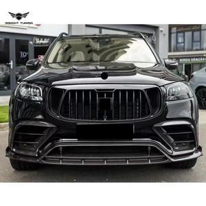 Kit Carrosserie MSY de Haute Qualité en Fibre de Carbone pour Grille, Lèvres de Pare-chocs et Autres Pièces Automobiles pour <span class=keywords><strong>Mercedes</strong></span> Benz Classe <span class=keywords><strong>GLS</strong></span> GLS63 <span class=keywords><strong>AMG</strong></span> - Product Image 3