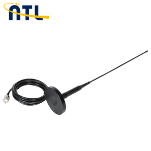 Antenne mobile multibande VHF UHF Antele à montage magnétique, gain 3dBi, polarisation verticale, en plastique noir, modèle Communications - Product Image 2