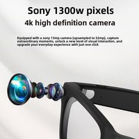 Gafas Inteligentes Meta con Cámara de 1300W, Transferencia WIFI, Control por Gestos, ChatGPT, Gafas Inteligentes con IA para Hombres y Mujeres, para Exteriores