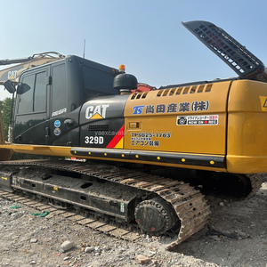 Excavatrice hydraulique sur chenilles d'occasion CAT 329D de 29 tonnes, utilisée pour les travaux de construction à grande échelle. - Product Image 1