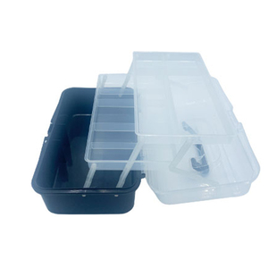Boîte à outils étanche à 3 couches, étui antichoc, boîte à outils en plastique, valise portable pour outils - Product Image 5