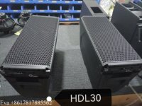 Système de sonorisation Line Array alimenté HDL 30-A, double haut-parleur de 10 pouces, son professionnel adapté pour un caisson de basses de 18 pouces