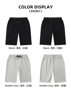Shorts pour hommes sur mesure, vente en gros d'usine, haute qualité, respirants, pour la gym et le sport, logo personnalisé, pour le sport et le quotidien - Product Image 3