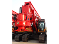 Foreuse rotative de chantier SR400M, alimentée au diesel, capacité de levage de 410 kN, mât stable, haute productivité, moteur contrôlé par PLC