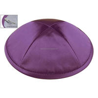 Kippa en satin de haute qualité pour occasions formelles – Kippa personnalisable de luxe et écologique pour la synagogue