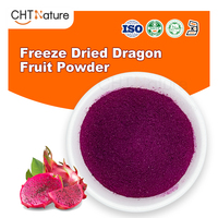 CHTNature colorant alimentaire lyophilisé poudre de fruit du dragon rouge 100 g/sac poudre de Pitaya lyophilisée