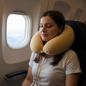 Hb Sport Memory Foam U-<b>Shaped</b> <b>Pillow</b> 23cm Neck Support Travel <b>Pillow</b> - Product Image 2