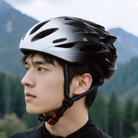 Casque de vélo ajustable pour adultes, design artistique, pour VTT et vélo de route, matériau PCEPS, unisexe, demi-casque, quatre saisons