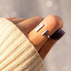 Wholesale High Quality Hot Sale Crystal <b>Adjustable</b> Paralyzed <b>Rings</b> for Women for Women - Product Image 2