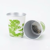 OEM Private Label Chinesischer Jasmin-Tee im Pappbecher |   Sofort-gebrauchsfertige doppelwandige Teetasse im Großhandel