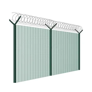 BOCN Galvanized Anti Climb Fence Prison Mesh 358 Security Fence Manufacturer