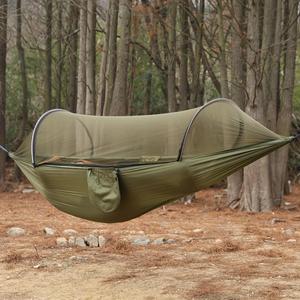 Hamaca Mosquitera de Poliamida para Exteriores, Capacidad de 300 kg, Instalación Rápida, <span class=keywords><strong>Apertura</strong></span> Automática, Portátil y Duradera, 680 g - Product Image 1