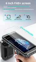 Lector RFID UHF 6s de Largo Alcance, Escáner PDA Android Portátil con Pantalla de 6 Pulgadas, en Stock