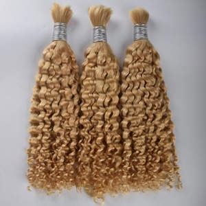 Perruques et tissages en cheveux humains vierges brésiliens Mavis, bouclés profonds, double trame machine, style Body-Wave, trame nouée à la main, compatibles teinture/permanentation - Product Image 1