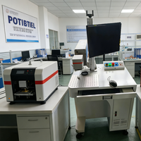 Machine de marquage laser à fibre 20W pour armoire, graveur laser industriel refroidi par air pour métal, plastique, logo, code QR, AI, DST, PLT