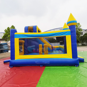 Château gonflable géant de qualité commerciale pour enfants avec toboggan intégré - Product Image 3