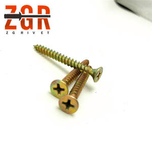 Vite per Truciolato con Testa CSK Zincata e Testa Pozi Utilizzata nell'Industria del Mobile - Product Image 2