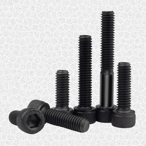 Internal Hex Bolts Cylindrical Head 60mm Black Oxide Finish High Strength 8.8 Grade For Mechanical Assembly - Product Image 1