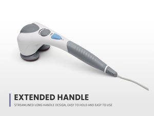 Vibrador de masaje de espalda eléctrico de mano de cuerpo multifuncional de fábrica masajeador de vibración eléctrico de calor infrarrojo - Product Image 4