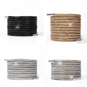 Lacci per Scarpe con Diamanti da 6MM, Coppia di Cordoncini Scintillanti con Strass in Vetro, Cordoncini Trendy Personalizzati con Gemme Colorate Incastonate Fai-da-Te - Product Image 6