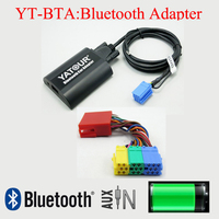 Adaptateur stéréo de voiture Yatour BTA, changeur de CD numérique, interface MP3 AUX Bluetooth pour VW Audi Skoda Seat ISO 8 broches