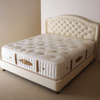 Matelas hybride hypoallergénique en mousse à mémoire de forme et ressorts ensachés de 14 pouces, taille king