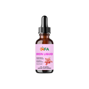 Gouttes liquides de fer NFA, mélange multivitaminé avec fer et zinc, complément liquide à absorption élevée pour l'énergie et le soutien immunitaire - Product Image 1