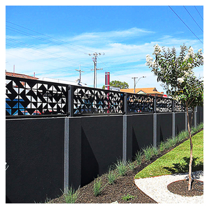 גדר גינה רב תכליתית מעוצבת בסגנון אר דקו, מאלומיניום חרוט בהתאמה אישית של ג'ינהיי, לקיר המסדרון - Product Image 5