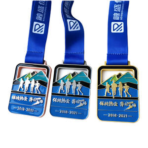 12-Piece özel baskılı pirinç madalya 2 inç altın ödülü kazanan madalya spor yarışmalar taraflar için Logo tema Metal el sanatları - Product Image 3