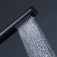Nouveau mitigeur thermostatique en laiton bain douche mitigeur robinet de baignoire avec pommeau de douche à main