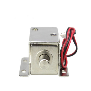 Khóa Bu Lông Nhỏ Bằng Kim Loại Chạy Điện Mini 12V Hoặc <span class=keywords><strong>24V</strong></span> DC Cho Ngăn Kéo Tủ Đồ - Product Image 3