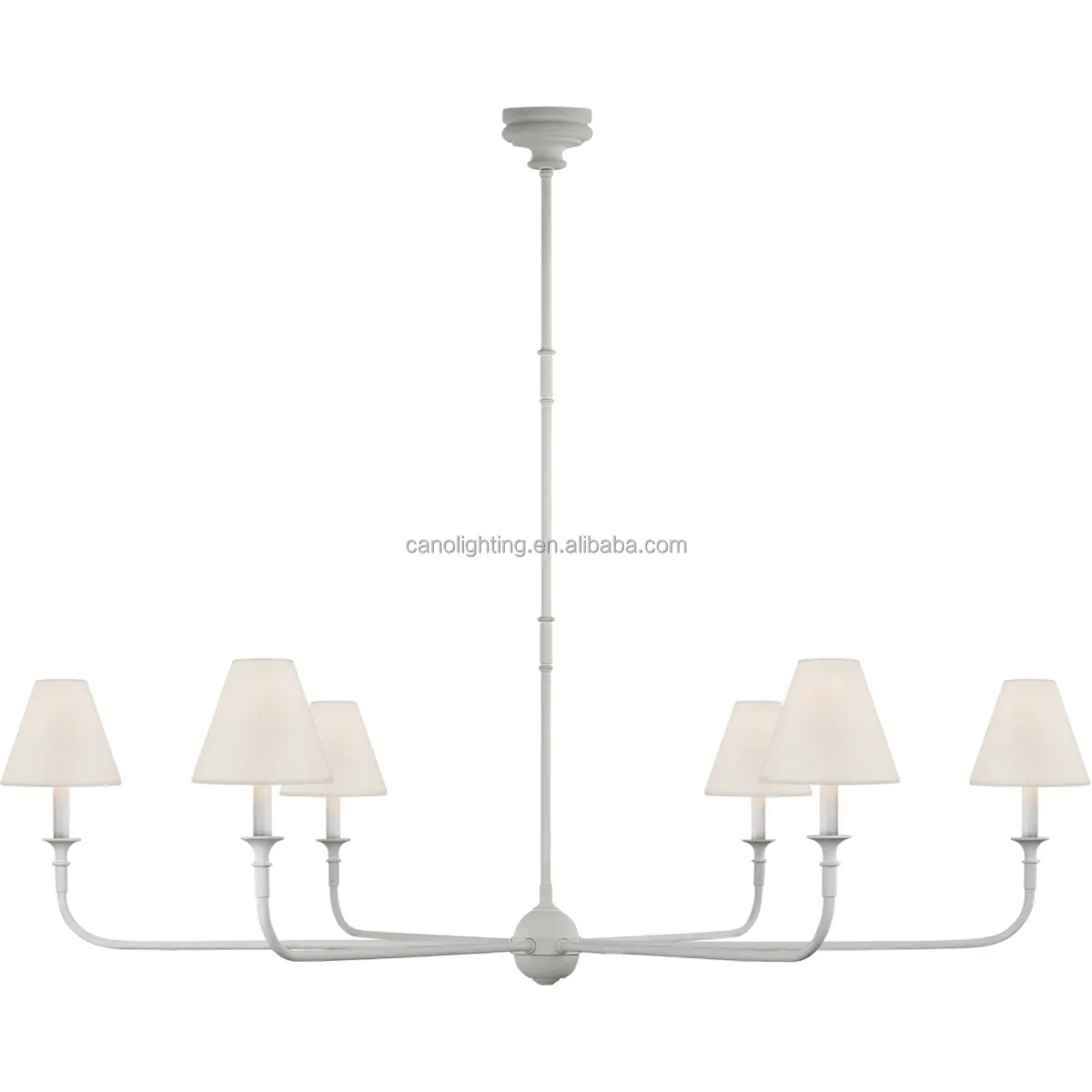 Anging-Lámpara LED decorativa para decoración del hogar, candelabros de metal, iluminación colgante