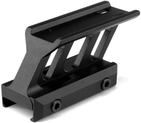 Base de montage basse Bowei pour viseur point rouge, adaptateur de montage oblique 1/3 Co-Witness, support de viseur extérieur léger 20 mm