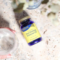 Complément alimentaire naturel biologique : Capsules de gel mou de 500 mg et 1000 mg d'huile d'onagre