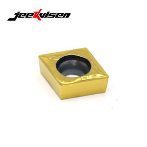 Plaquettes en carbure Jeekvisen CCGT09T302-YL revêtues PVD, outils de tournage CNC haute finition, plaquettes de coupe en alliage dur, boîte de 20g - Product Image 3