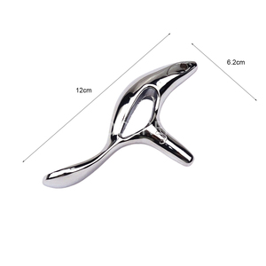 Masseur de pieds <span class=keywords><strong>en</strong></span> alliage de zinc, triangle, shiatsu, drainage des méridiens du pied, bâton de massage triangulaire, thérapie par acupression, outil de massage - Product Image 5